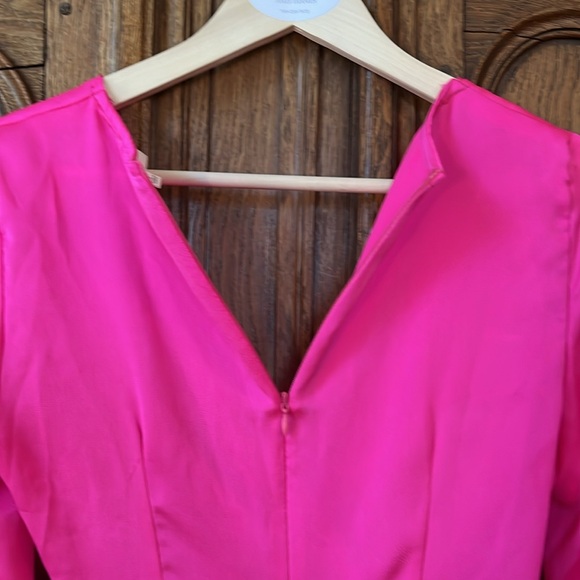 Dee Elly Hot Pink Dress - Picture 7 of 9